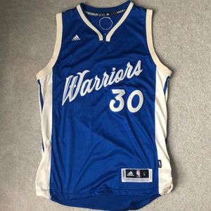 Steph Curry Warriors 2016 Christmas Jersey